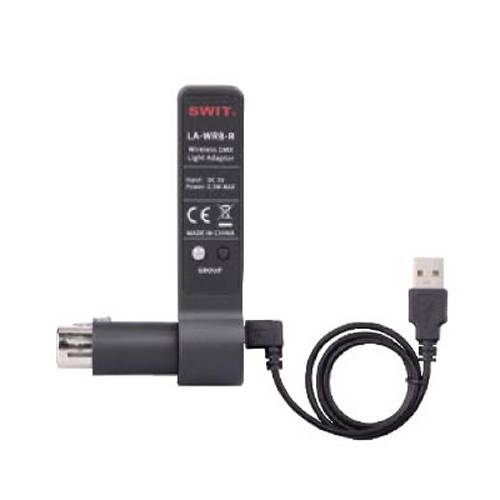 SWIT ELECTRONICS LA-WR8 RX - Wireless Pocket DMX-Controller Empfänger (2.4 GHz Funkfrequenz | 5-pol DMX512 XLR | bis zu-0