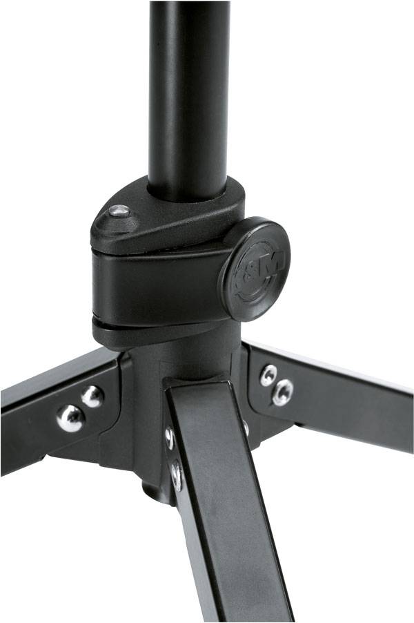 KOENIG & MEYER Tischstativ mit 3/8" Gewindeanschluss (höhenverstellbar 230 - 430mm | ø 250 mm) - in schwarz-3