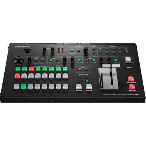 ROLAND V-600UHD - 6-Kanal 4K HDR Multi-Format Video-Switcher (12G-SDI & HDMI | Embedded-Audio | PTZ-Steuerung | Ultra-1