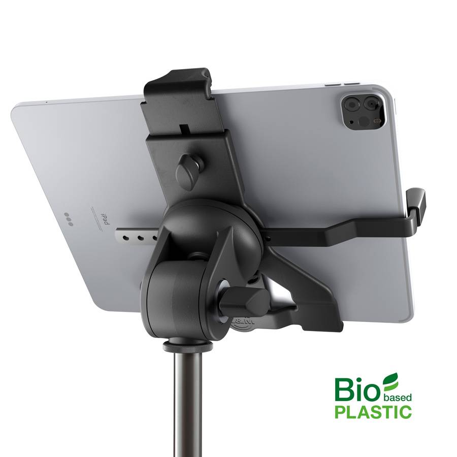 KOENIG & MEYER Tablet-PC-Stativ "Biobased" (Klemmbereich 158 - 280mm | Höhe 158 - 280mm | 360° drehbar) - in schwarz-3