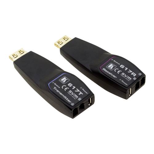 KRAMER 617R/T Set - 4K HDR HDMI Sender & Empfänger für große Reichweite über MM-Glasfaser (4K@60Hz | 4:4:4)-1