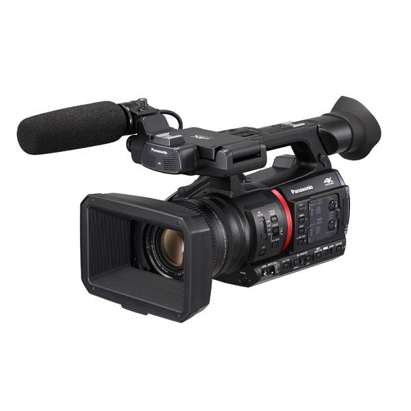 PANASONIC AG-CX350 - 4K HDR 10-Bit Camcorder (3,2" Touchscreen | OLED-Viewfinder | 24,5mm Weitwinkel | HD Live-Streaming-0