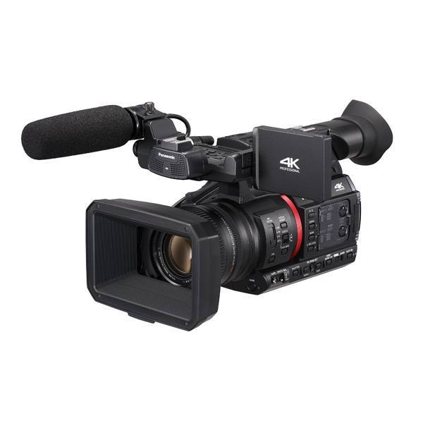 PANASONIC AG-CX350 - 4K HDR 10-Bit Camcorder (3,2" Touchscreen | OLED-Viewfinder | 24,5mm Weitwinkel | HD Live-Streaming-4