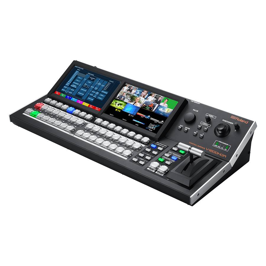 ROLAND V-1200HDR - Steuerungsoberfläche für V-1200HD Multi-Format Switcher (2x 7" LCD-Touchscreen | 16 Umschaltpunkte)-3