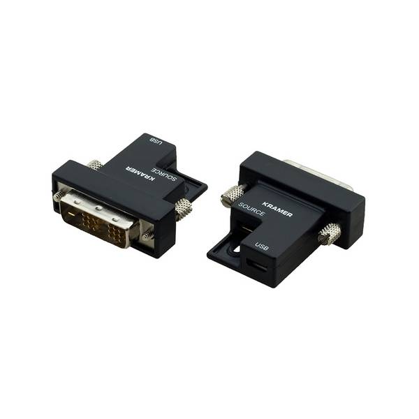 KRAMER AD-AOCD/XL/TR - DVI Adater-Set für AOCH/XL & AOCH/60 Kabel (1.080p@60Hz | Micro-HDMI female / DVI-D Single-Link)