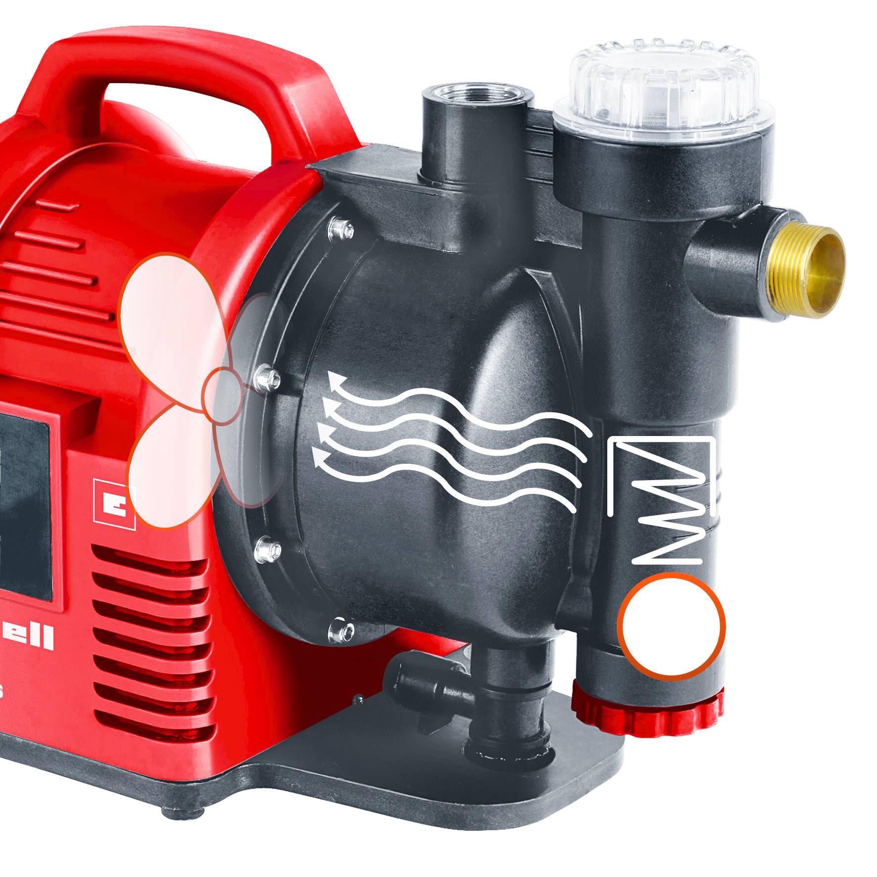 Einhell 4176720 GC-AW 9036 Hauswasserautomat 230 V 3600 l/h-2