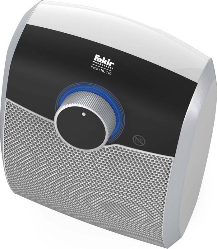 Fakir SDA Heizlüfter Trend HL 140 hgl-ws/si-2
