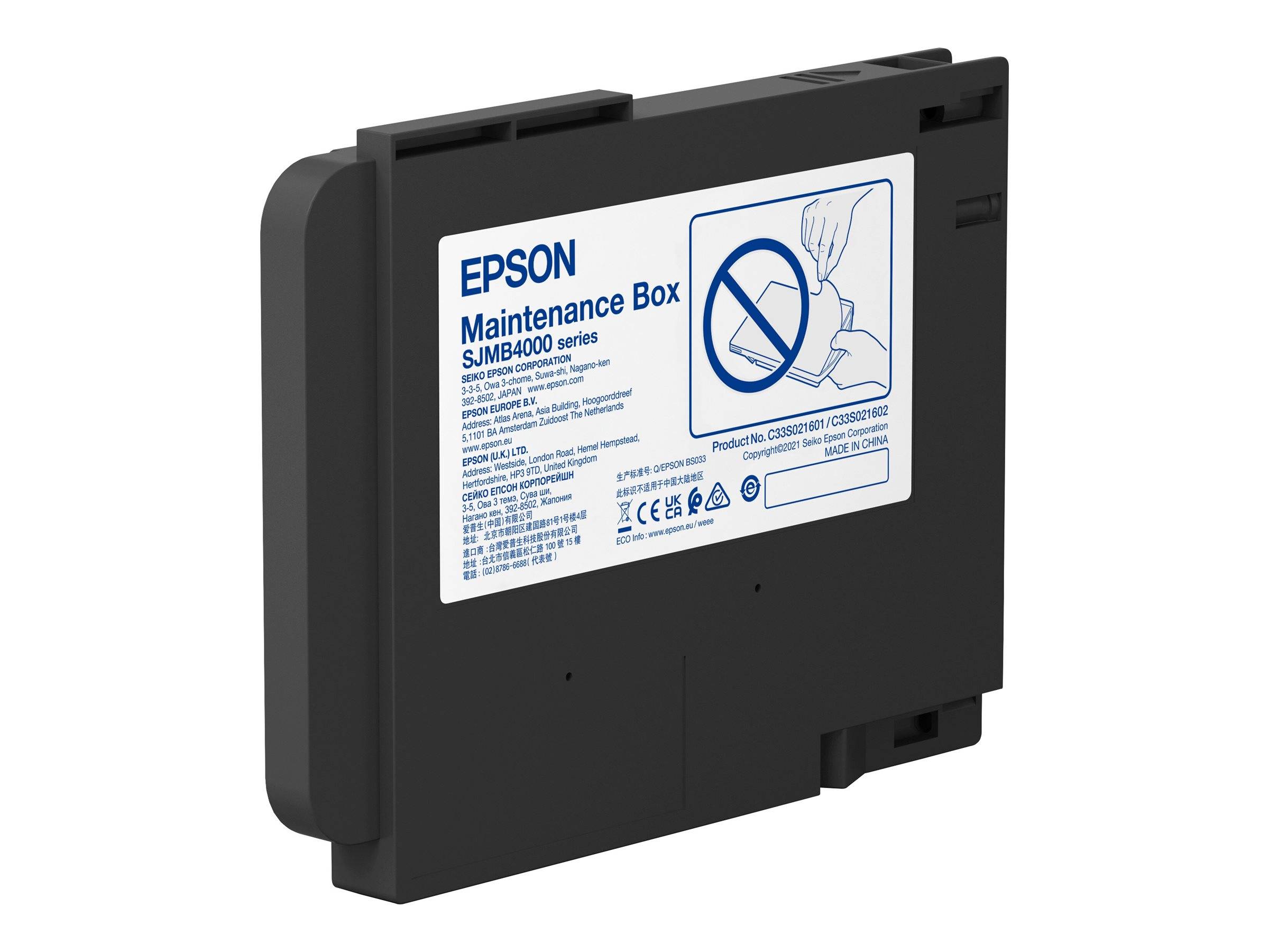 Epson SJMB4000 - Tintenwartungstank - für ColorWorks CW-C4000, CW-C4000E (BK) --0