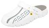 Clog weiß mit Aufdruck ESD - 36, 37310 ESD-Berufsschuhe Dynamic Damen / Herren, OB
