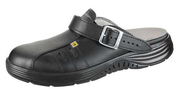 Abeba ESD-Sicherheits-Clog x-light 7131042, Größe 40, schwarz