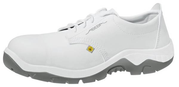 Halbschuh 32131, S2 SRC, weiß, Gr. 36