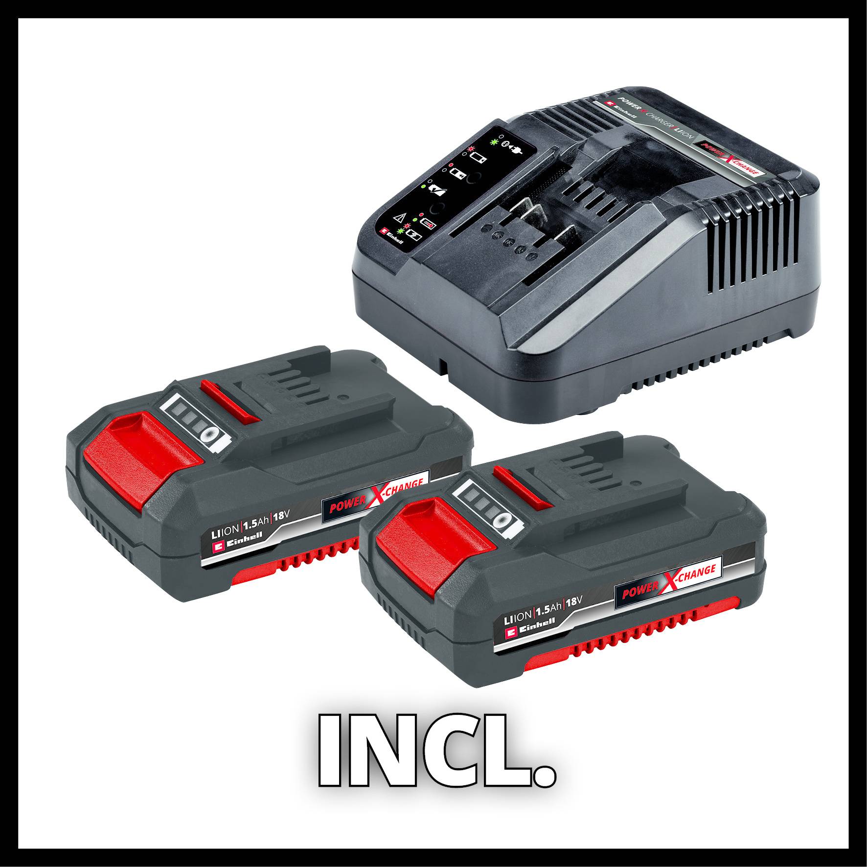 Einhell TE-CD 18/2 Li, Handbohrmaschine, Ohne Schlüssel, 350 RPM, 1250 RPM, 44 Nm, Akku-2
