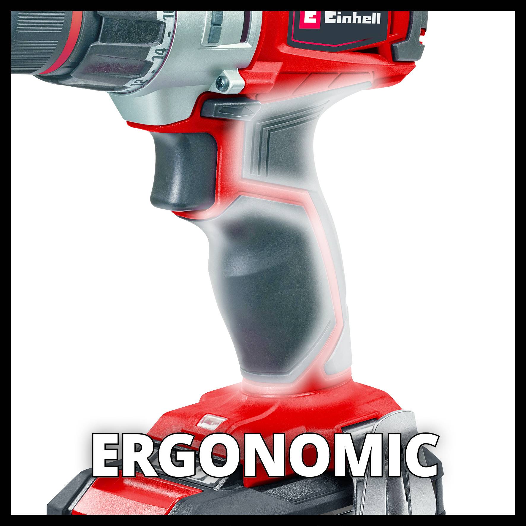 Einhell TE-CD 18/2 Li, Handbohrmaschine, Ohne Schlüssel, 350 RPM, 1250 RPM, 44 Nm, Akku-3