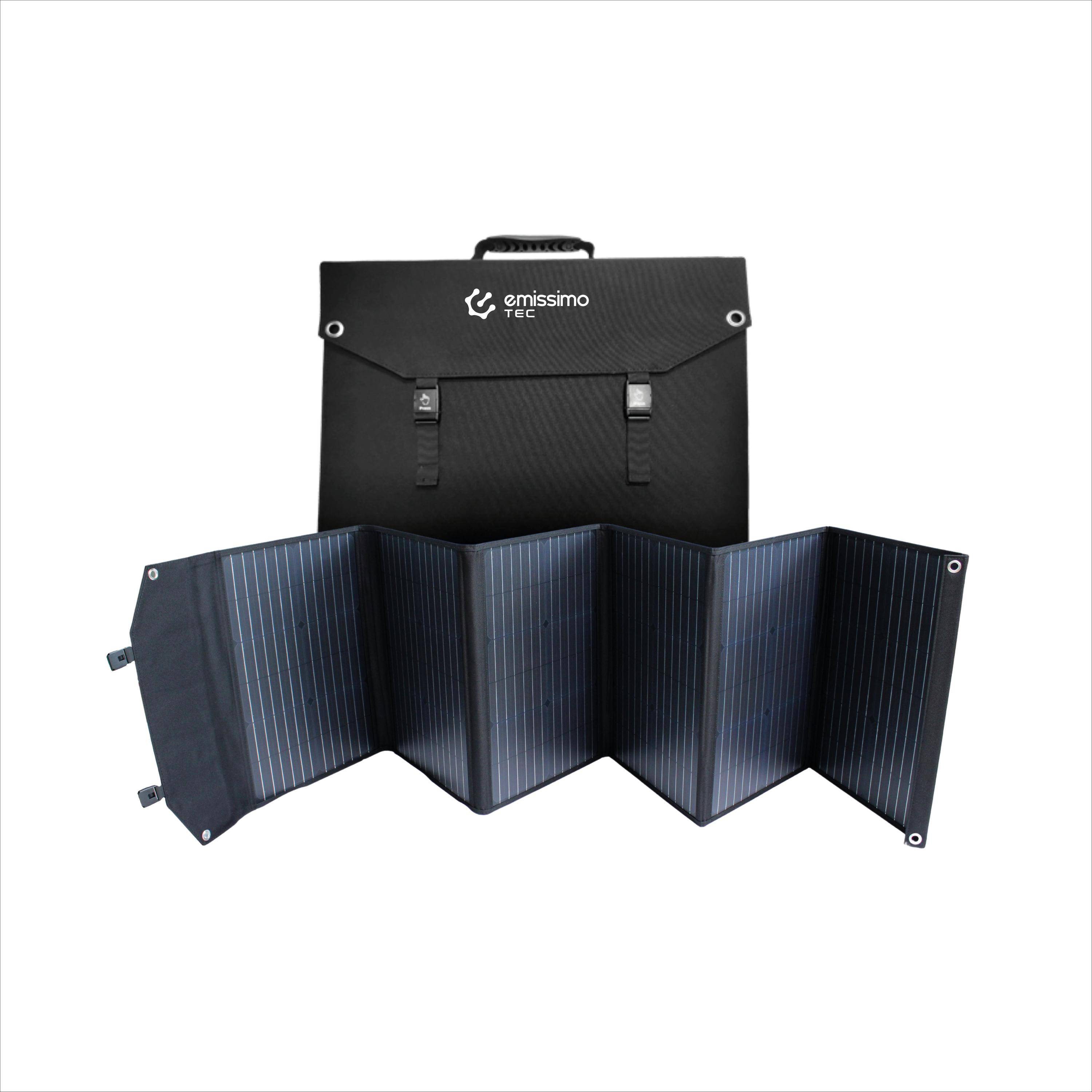 Faltbares Monokristalline Solarpanel 200W - Hocheffizient & tragbar - 2xUSB / 1xUSB-C / 1xDC-0