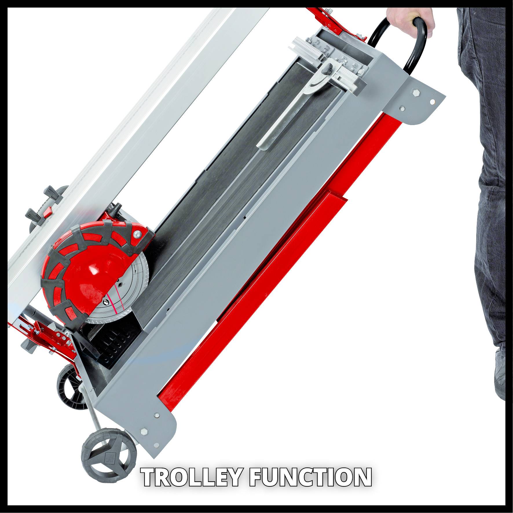 Radial-Fliesenschneidmaschine TE-TC 620/1 U rot/grau 900 Watt-3