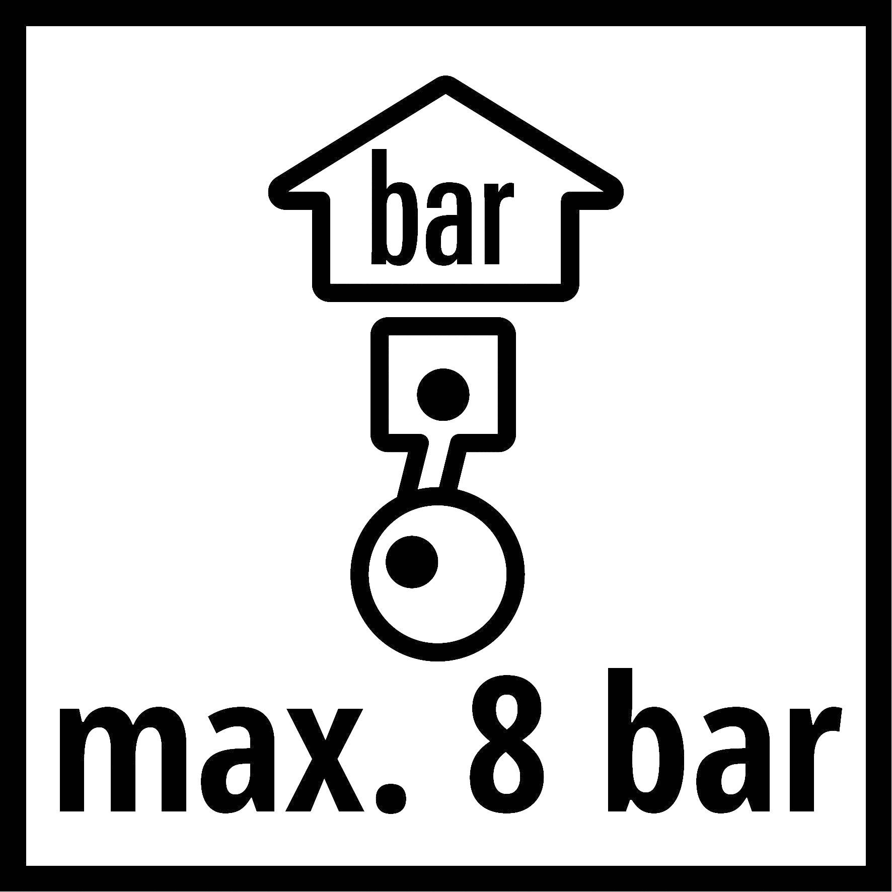 Einhell 41.394.20, 8 bar, Rot, 6,35 mm, 8 m, 6 mm-1