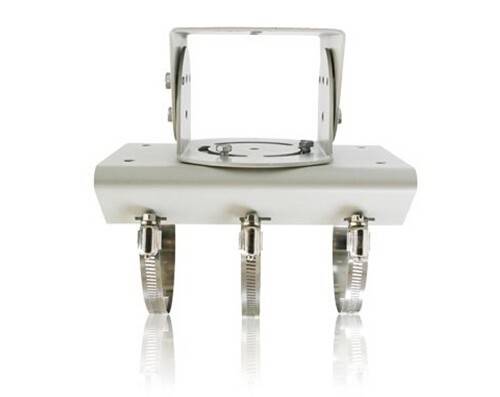 Hikvision DS-1214ZJ Mastmontageadapter, Aluminiumlegierung, wetterfeste Beschichtung, maximale Traglast: 10 kg-0