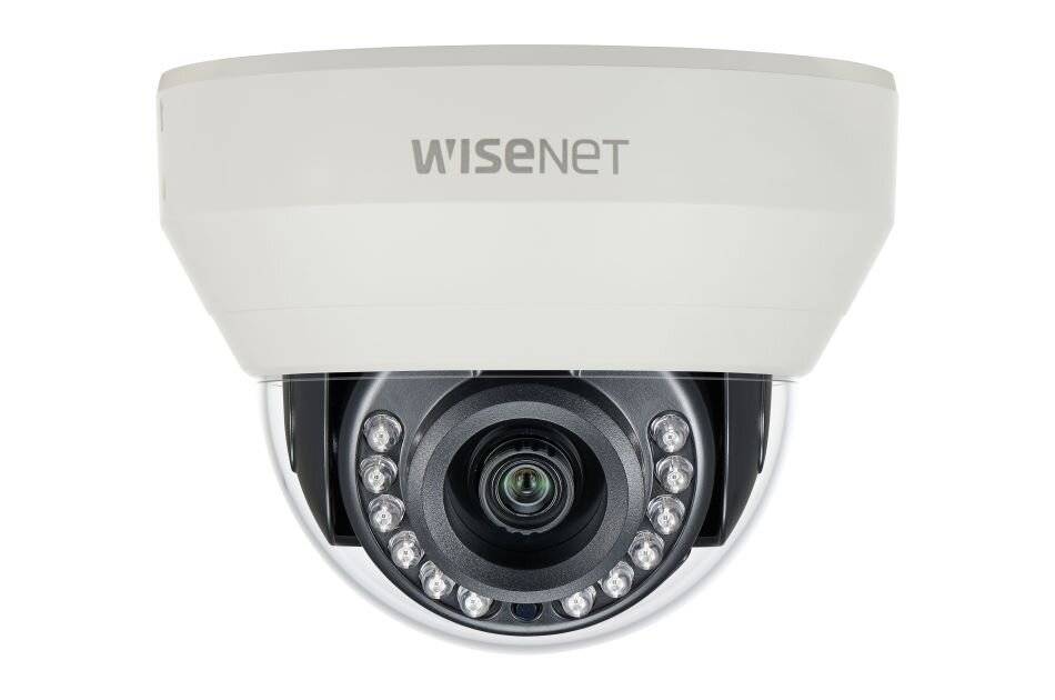 Hanwha Techwin Vision HCD-7020RA "1/3"" AHD Dome, Fix, Tag/Nacht, 4mm, BLC, 2560x1440, Infrarot" 1/3" AHD Dome, Fix-0