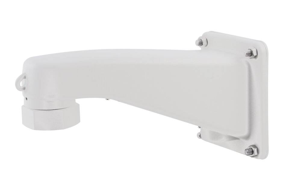 eneo EDC-WMB1-W Wandmontagearm, weiß, für PTZ Dome Kameras mit Befestigungsbeipack-0