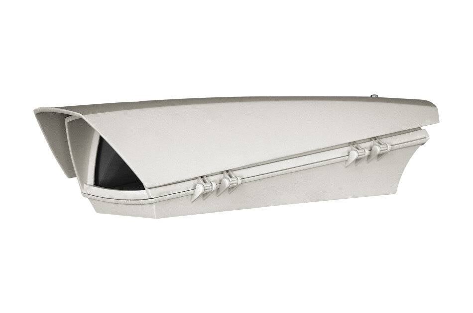 Videotec OHOTS Sonnenschutzdach, für Wetterschutzgehäuse HOT-0