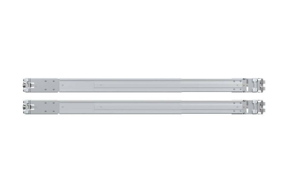 Synology RKS-02, Gleitschienen Set, Rack Montagetiefe, 610mm bis 890mm, für Synology 19" Server-0