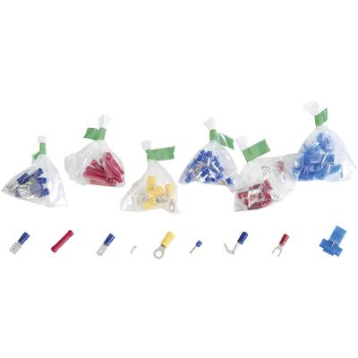 838517 Quetschverbinder-Sortiment 0.705 mm² 10 mm² Weiß, Gelb, Rot, Blau, Metall 700 St.