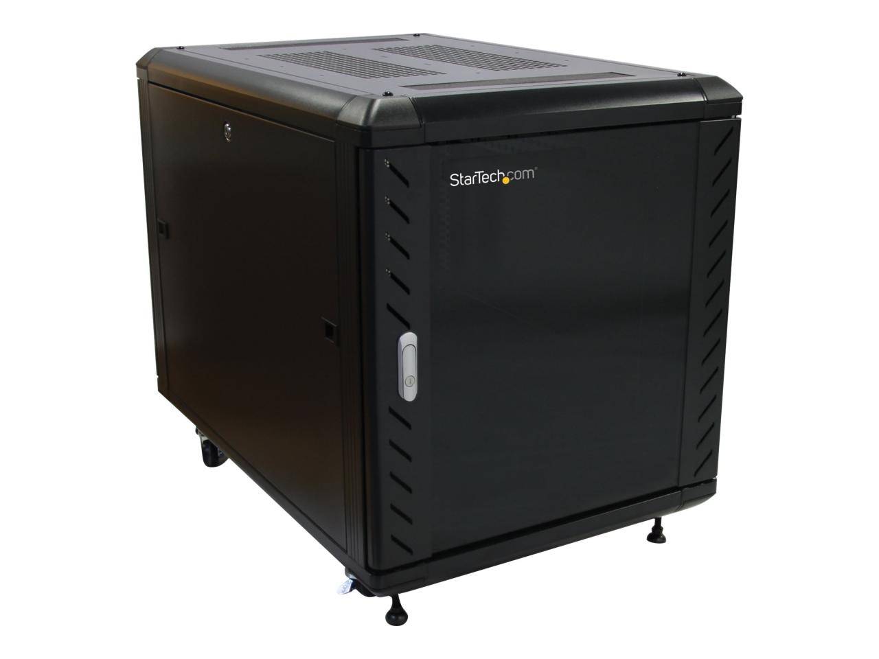 STARTECH.COM 12HE Office Serverschrank 91cm Tief - Server Rack Gehäuse bis max. 800 Kg belastbar-3