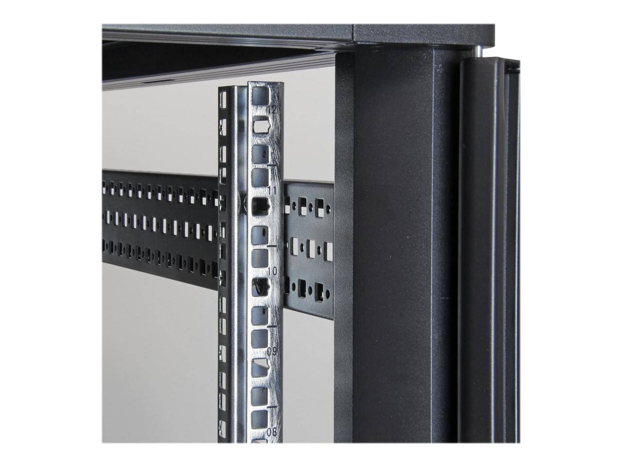 STARTECH.COM 12HE Office Serverschrank 91cm Tief - Server Rack Gehäuse bis max. 800 Kg belastbar-4