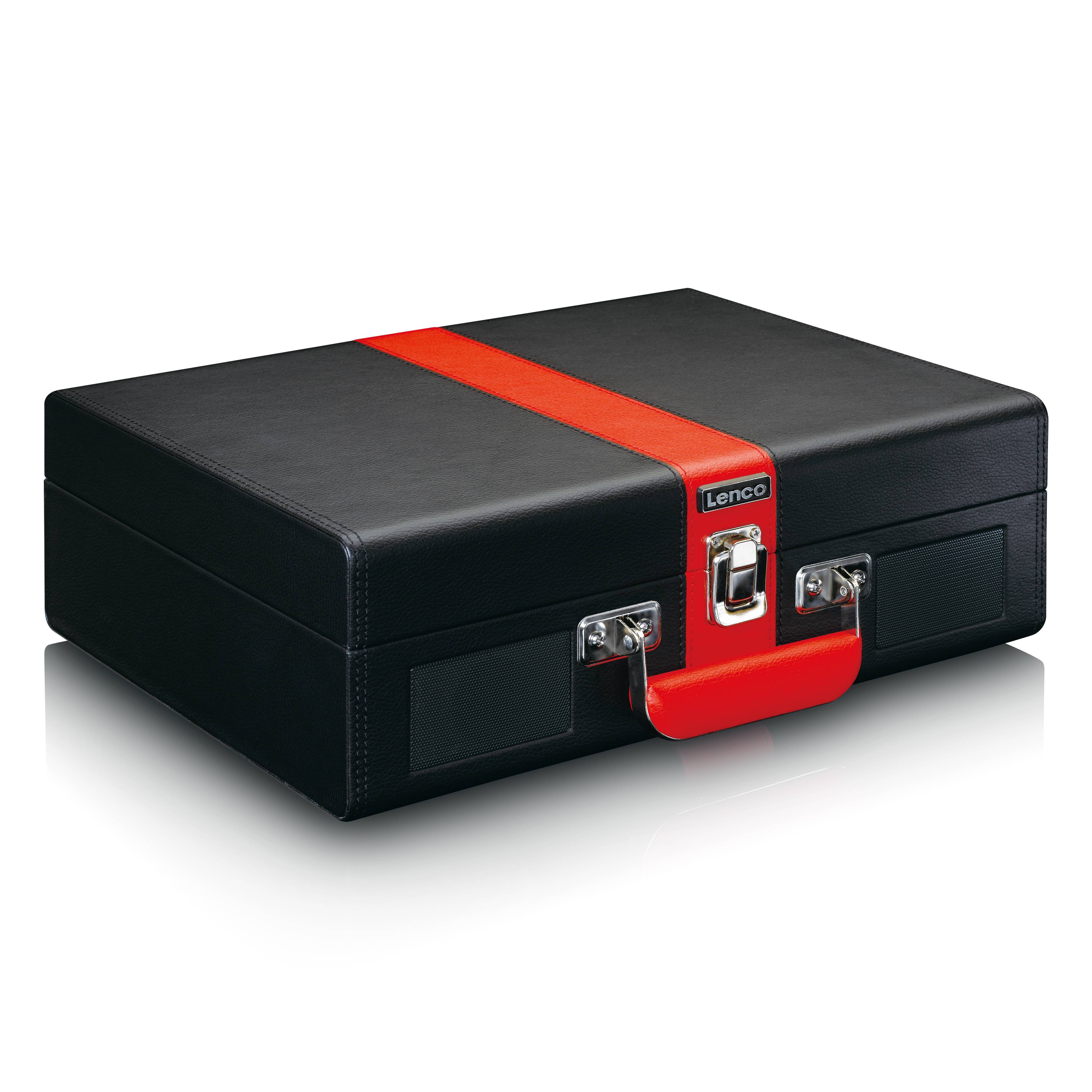 Lenco Classic Phono TT-110 - Plattenspieler - 2 x 2 Watt - Schwarz, Rot-4