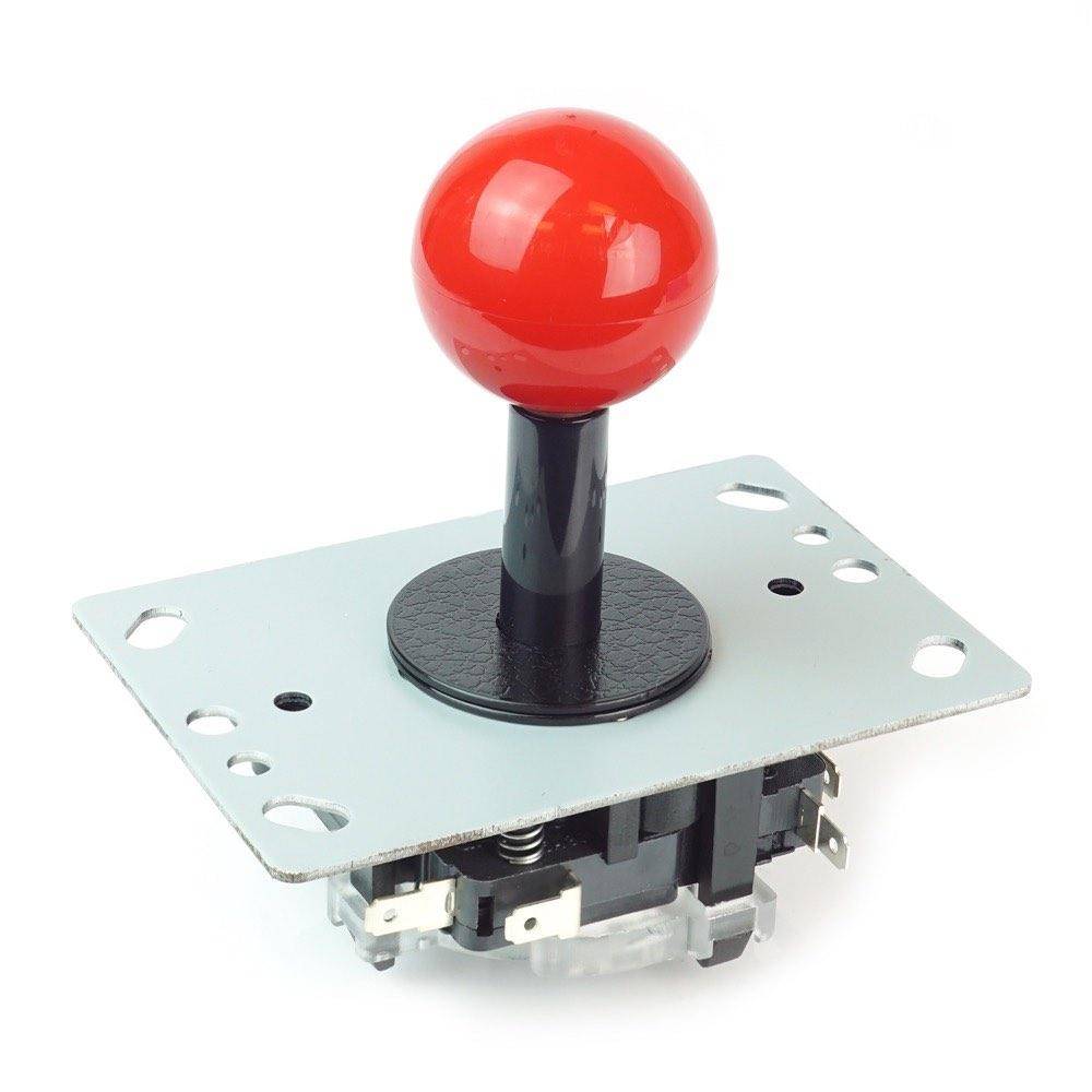 Arcade Joystick, 8 Wege, 65,3mm Höhe, rot-0