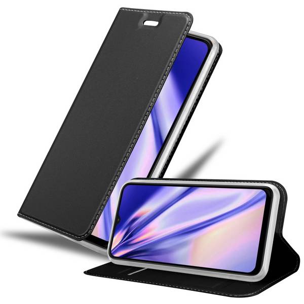 Cadorabo Handyhülle für Samsung Galaxy A23 4G Schutz Hülle in Schwarz Cover Etui Book Case Booklet