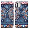 Cadorabo Schutzhülle für Apple iPhone 11 Hülle Design Blau Handyhülle Schutzhülle Etui Magnetisch Case Cover
