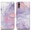 Cadorabo Schutzhülle für Huawei P20 Hülle Design Lila Handyhülle Schutzhülle Etui Magnetisch Case Cover