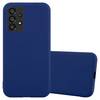 Cadorabo Hülle für Samsung Galaxy A53 5G Schutzhülle in Blau Handyhülle TPU Silikon Etui Case Cover