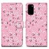 Cadorabo Schutzhülle für Samsung Galaxy S20 Hülle Design Rosa Handyhülle Schutzhülle Etui Magnetisch Case Cover