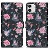 Cadorabo Schutzhülle für Apple iPhone 11 Hülle Design Schwarz Handyhülle Schutzhülle Etui Magnetisch Case Cover