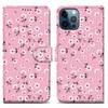 Cadorabo Schutzhülle für Apple iPhone 13 PRO MAX Hülle Design Rosa Handyhülle Schutzhülle Etui Magnetisch Case Cover