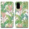 Cadorabo Schutzhülle für Samsung Galaxy S20 Hülle Design Grün Handyhülle Schutzhülle Etui Magnetisch Case Cover