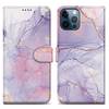 Cadorabo Schutzhülle für Apple iPhone 13 PRO MAX Hülle Design Lila Handyhülle Schutzhülle Etui Magnetisch Case Cover