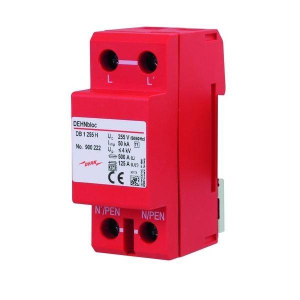 DEHN Blitzstromableiter DEHNbloc 1-p. 255V H DB 1 255 H-0