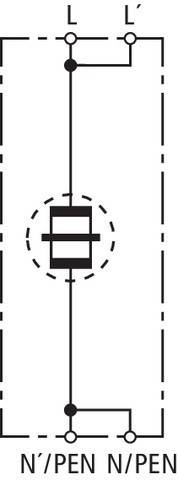 DEHN Blitzstromableiter DEHNbloc 1-p. 255V H DB 1 255 H-4