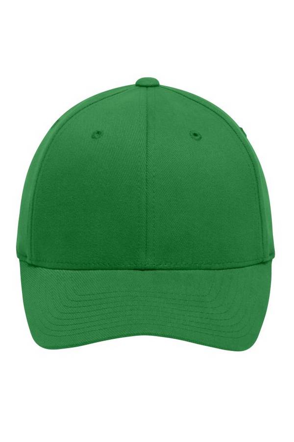 Original Flexfit® Cap Trendiges 6 Panel Cap ohne Verschluss grün, Gr. S/M