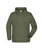 Men's Promo Hoody Klassisches Kapuzensweat braun/grün/oliv, Gr. 5XL