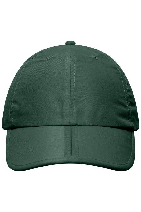 6 Panel Pack-a-Cap Faltbares 6 Panel Cap aus weicher Microfaser grün, Gr. one size
