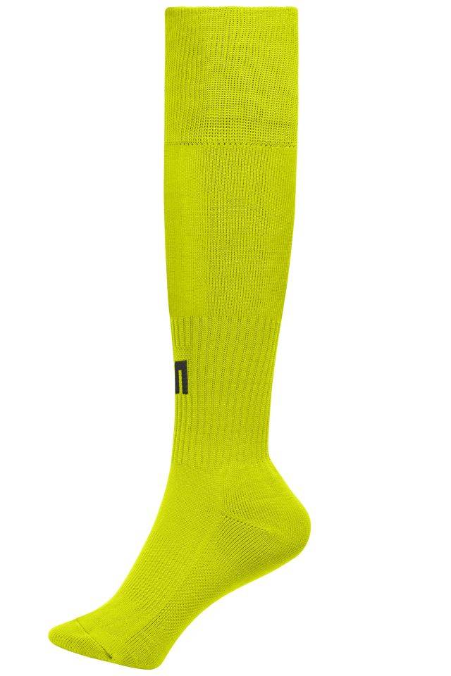 Team Socks Stutzenstrumpf für Kinder und Erwachsene gelb, Gr. XL-0
