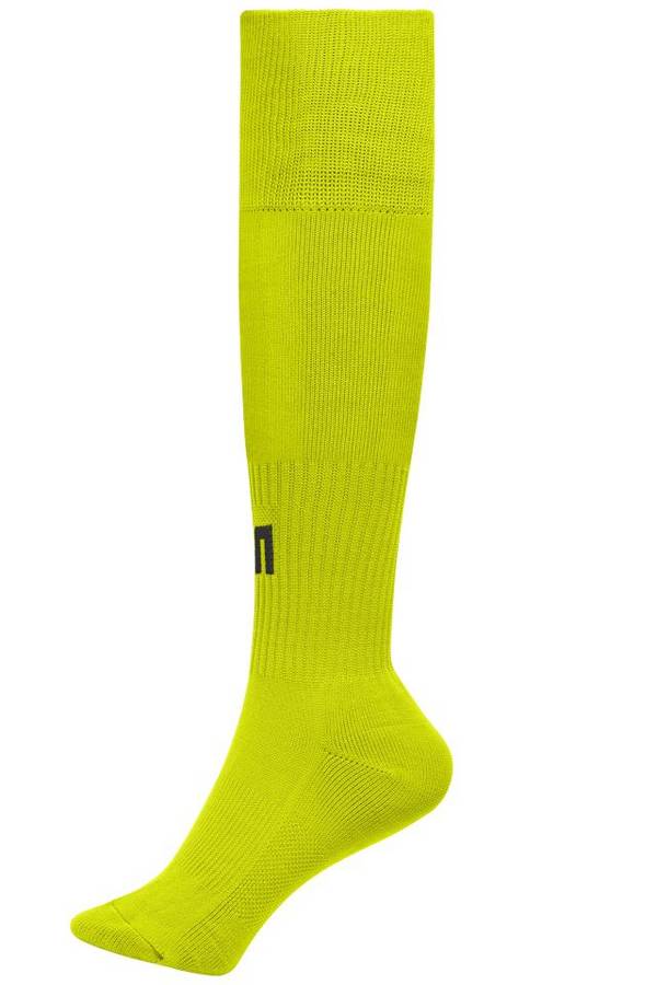 Team Socks Stutzenstrumpf für Kinder und Erwachsene gelb, Gr. M