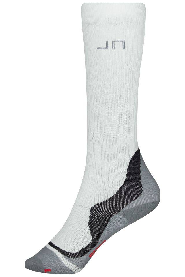 Compression Socks Leistungssteigerung durch Kompression weiß, Gr. III-0