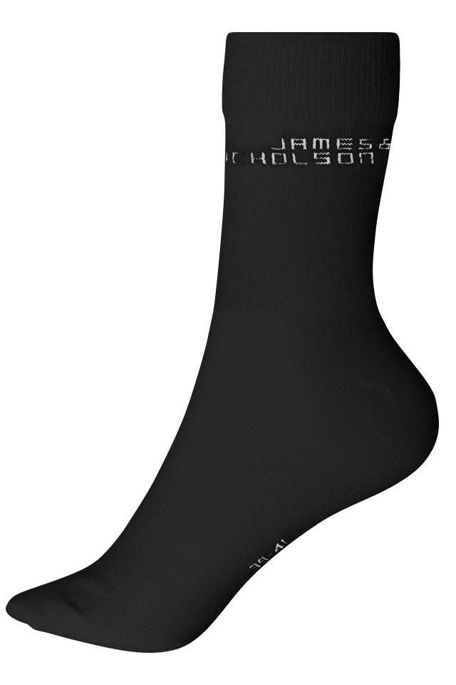 Bio Socks Klassische Socke mit hohem BIO-Baumwollanteil schwarz, Gr. 35-38-0