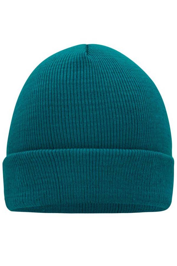 Knitted Cap Klassische Strickmütze in vielen Farben grün, Gr. one size