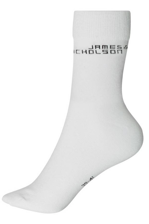 Bio Socks Klassische Socke mit hohem BIO-Baumwollanteil weiß, Gr. 42-44